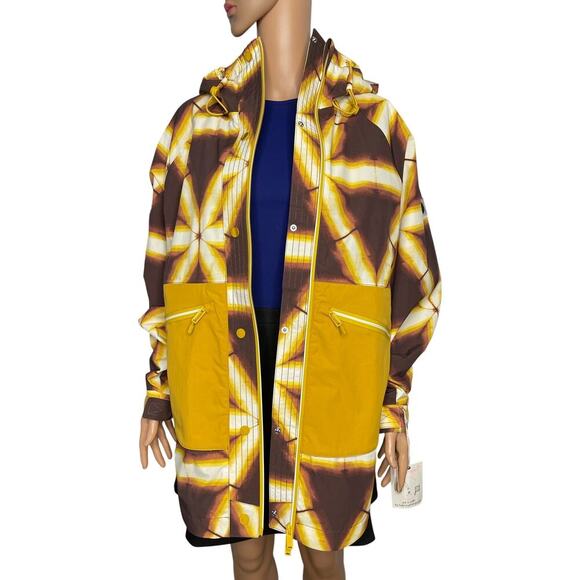 Free People Movement Singin’ In The Rain Printed Packable Jacket size S NWT - Picture 6 of 15